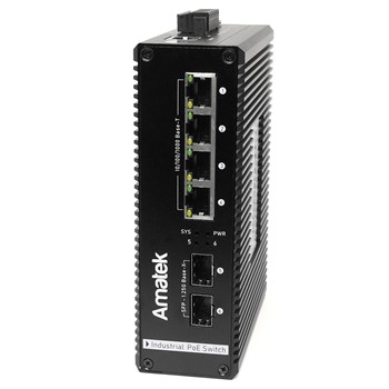 AN-SXGM6P4A - промышленный 6-портовый  управляемый гигабитный L2 коммутатор с PoE+ до 120Вт 7000790 - фото 10594